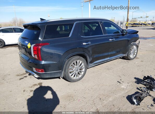 KM8R54HEXLU077676 2020 HYUNDAI PALISADE Черный Задняя правая четверть
