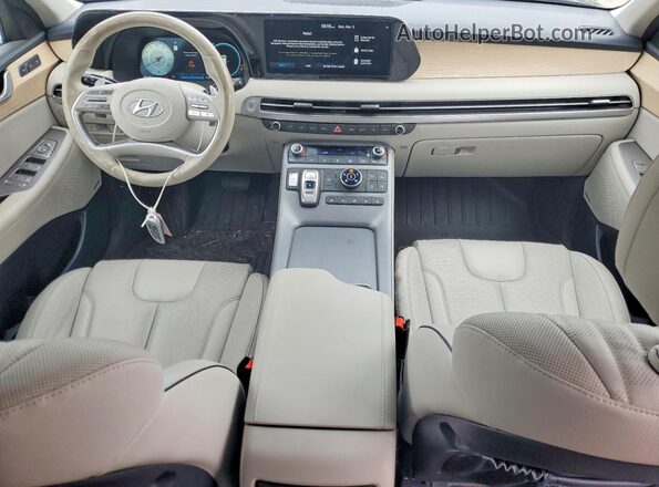 KM8R5DGEXPU630026 2023 HYUNDAI PALISADE Purple Widok deski rozdzielczej