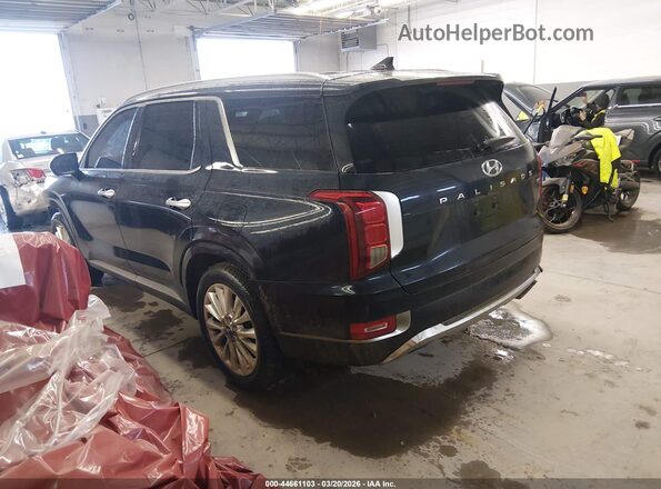 KM8R5DHE6LU046537 2020 HYUNDAI PALISADE Dark Blue Задняя левая четверть