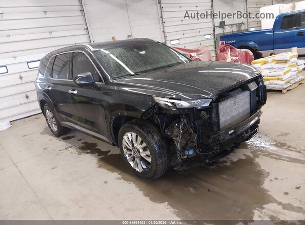 KM8R5DHE6LU046537 2020 HYUNDAI PALISADE Dark Blue Передняя правая четверть