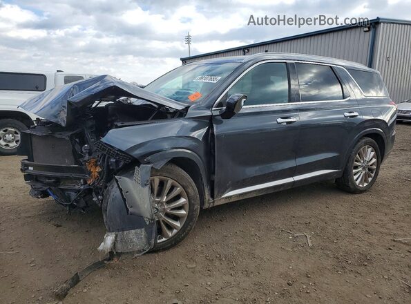 KM8R5DHE9LU062375 2020 HYUNDAI PALISADE Серый Передняя левая четверть