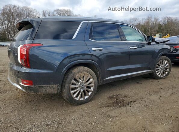 KM8R5DHE9LU062375 2020 HYUNDAI PALISADE Серый Задняя правая четверть