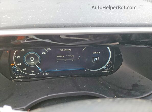 KM8R5DHE9LU062375 2020 HYUNDAI PALISADE Серый Вид щитка приборов