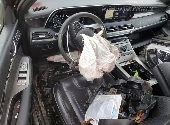 KM8R5DHE9LU062375 2020 HYUNDAI PALISADE Серый Вид панели приборов