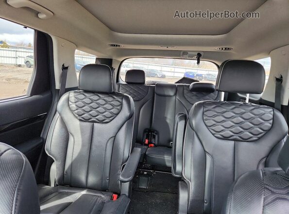 KM8R5DHEXMU212429 2021 HYUNDAI PALISADE Серый Вид задних сидений