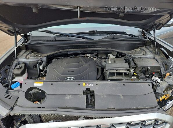 KM8R5DHEXMU212429 2021 HYUNDAI PALISADE Серый Вид подкапотного пространства