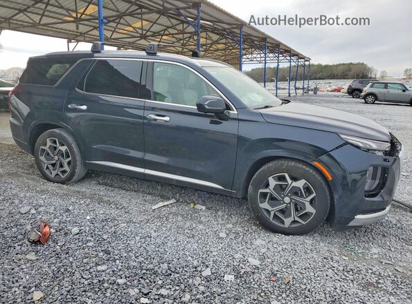 KM8R74HE2MU307724 2021 HYUNDAI PALISADE Blue Front right