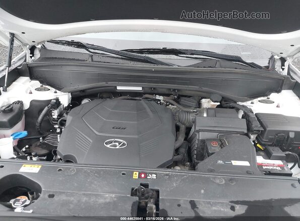 KM8R74HEXNU433931 2022 HYUNDAI PALISADE Белый Вид сзади