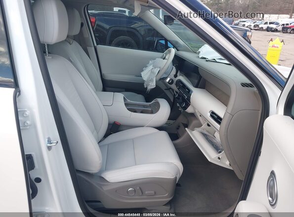KM8RK5S29TU039935 2026 HYUNDAI PALISADE Белый Вид салона спереди