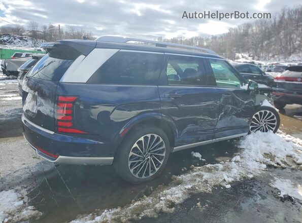 KM8RM5SA3TU031668 2026 HYUNDAI PALISADE Синий Задняя правая четверть