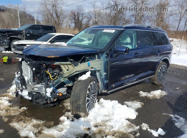 KM8RM5SA3TU031668 2026 HYUNDAI PALISADE Синий Передняя левая четверть