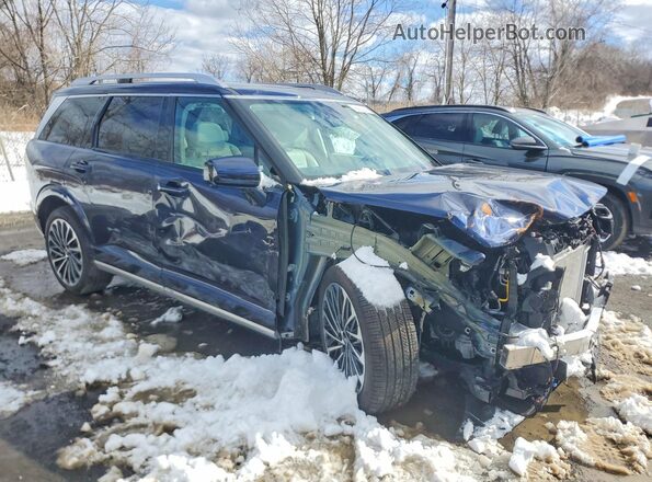 KM8RM5SA3TU031668 2026 HYUNDAI PALISADE Синий Передняя правая четверть