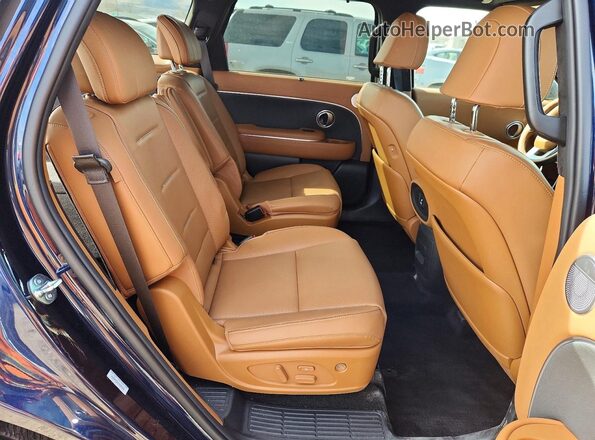 KM8RMES24TU020168 2026 HYUNDAI PALISADE Blue Vista de los asientos traseros