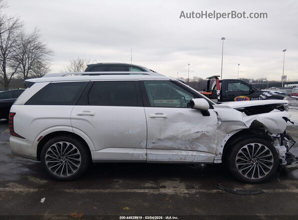 KM8RMES26TU050255 2026 HYUNDAI PALISADE White Вид задньої частини салону