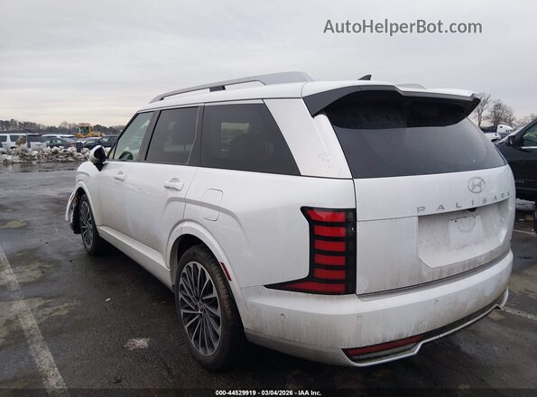 KM8RMES26TU050255 2026 HYUNDAI PALISADE White Задня ліва чверть
