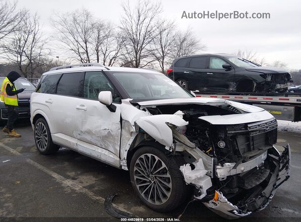 KM8RMES26TU050255 2026 HYUNDAI PALISADE White Передня права чверть