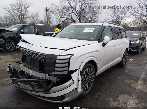 KM8RMES26TU050255 2026 HYUNDAI PALISADE White Передня ліва чверть