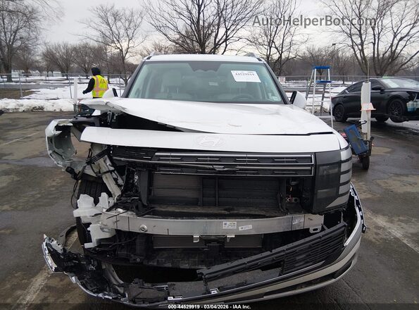 KM8RMES26TU050255 2026 HYUNDAI PALISADE White Вид щитка приладів