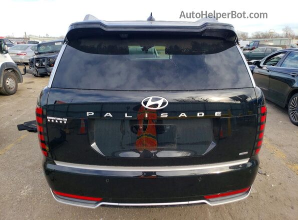 KM8RMES28TU059748 2026 HYUNDAI PALISADE Black Հետևի տեսք