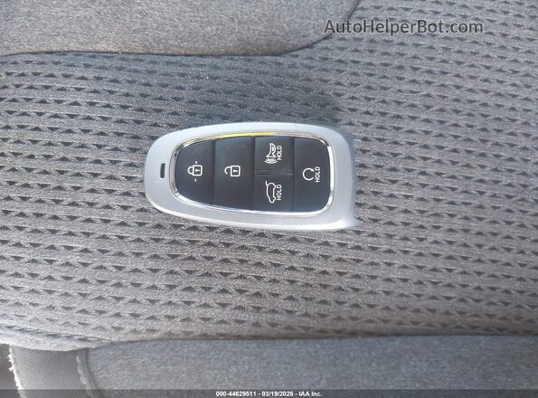 KM8S2DA13MU011733 2021 HYUNDAI SANTA FE HYBRID BLUE Gray წინა პანელის ხედი