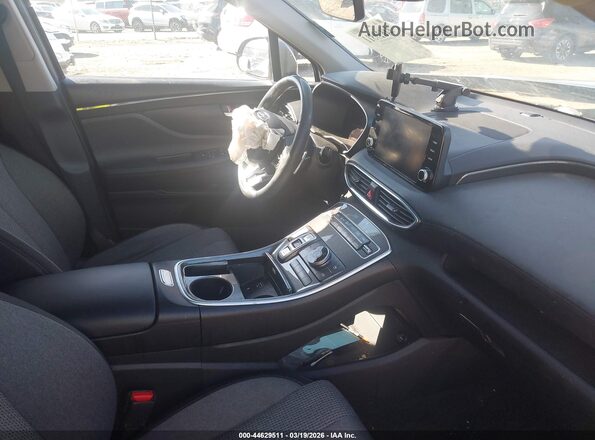 KM8S2DA13MU011733 2021 HYUNDAI SANTA FE HYBRID BLUE Gray წინა სალონის ხედი