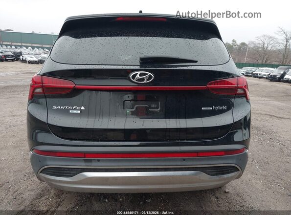 KM8S2DA15NU018507 2022 HYUNDAI SANTA FE HYBRID BLUE Black 