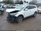 2017 Hyundai Santa Fe Se Белый vin: KM8SM4HF2HU175685