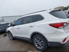 2017 Hyundai Santa Fe Se Белый vin: KM8SM4HF2HU175685