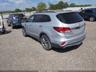 2017 Hyundai Santa Fe Se Серый vin: KM8SM4HF6HU183689