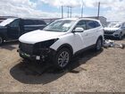 2017 Hyundai Santa Fe Se Белый vin: KM8SM4HF6HU200488
