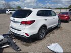 2017 Hyundai Santa Fe Se Белый vin: KM8SM4HF6HU200488
