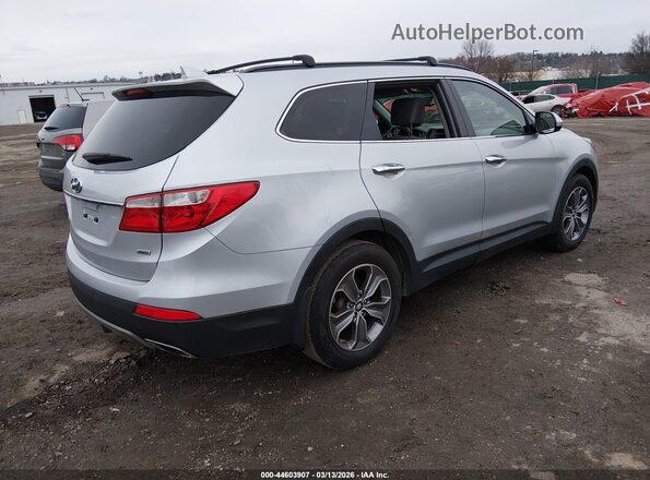 KM8SMDHF2GU135153 2016 HYUNDAI SANTA FE Серебряный Задняя правая четверть