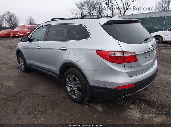 KM8SMDHF2GU135153 2016 HYUNDAI SANTA FE Серебряный Задняя левая четверть