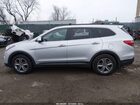 2016 Hyundai Santa Fe Se Серебряный vin: KM8SMDHF2GU135153