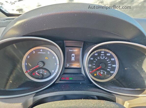 KM8SMDHF2GU144077 2016 HYUNDAI SANTA Серебряный Вид щитка приборов