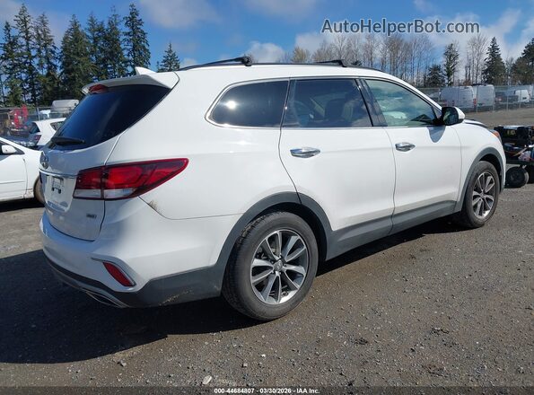 KM8SMDHF2KU307271 2019 HYUNDAI SANTA FE XL Белый Задняя правая четверть