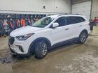 2019 Hyundai Santa Fe Xl Se White vin: KM8SNDHF3KU298366