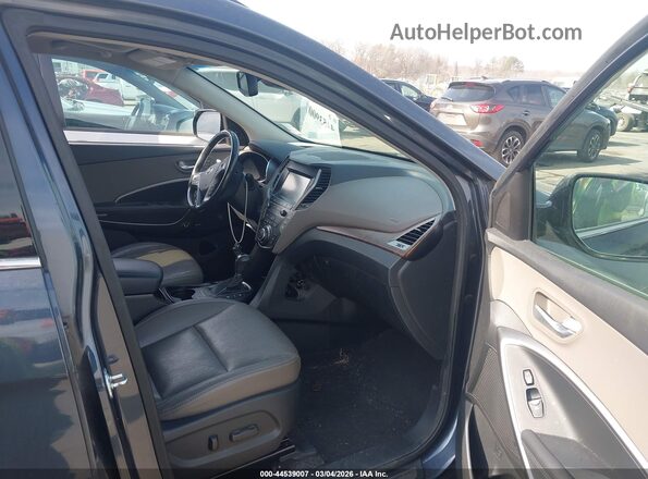 KM8SR4HF9KU297730 2019 HYUNDAI SANTA FE XL Gray Widok wnętrza z przodu