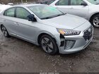 2021 Hyundai Ioniq Hybrid Limited Gray vin: KMHC05LC1MU251619