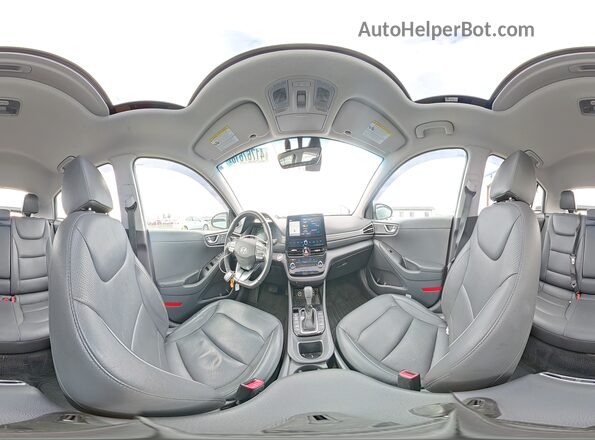 KMHC05LC7LU233799 2020 HYUNDAI IONIQ Silver Вид наклейки з VIN-кодом