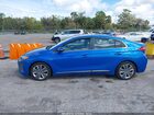 2017 Hyundai Ioniq Hybrid Limited Синий vin: KMHC05LC8HU026491