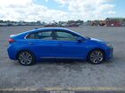 2017 Hyundai Ioniq Hybrid Limited Синий vin: KMHC05LC8HU026491