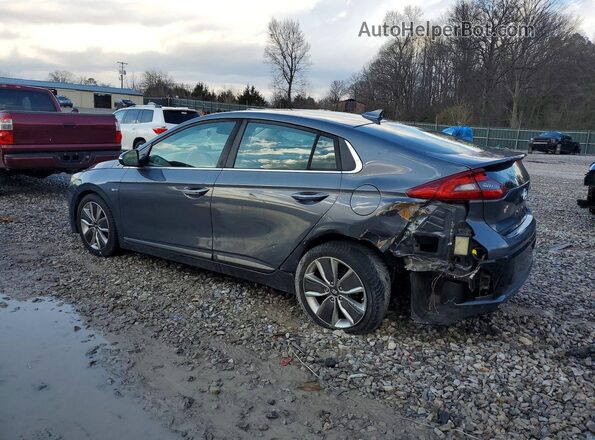 KMHC05LC9KU109161 2019 HYUNDAI IONIQ Gray Tył lewy