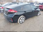 2017 Hyundai Ioniq Hybrid Blue Черный vin: KMHC65LC0HU030078