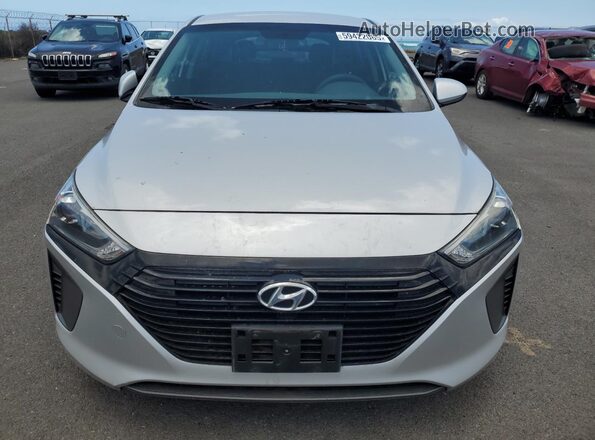 KMHC65LC2JU090434 2018 HYUNDAI IONIQ Silver Vista frontal