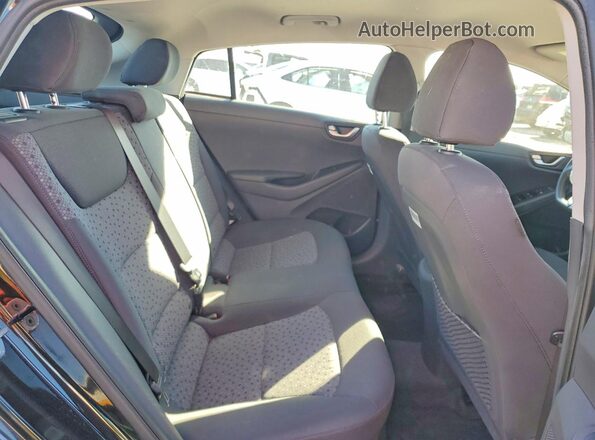 KMHC65LC3JU095531 2018 HYUNDAI IONIQ Black Rear seats view