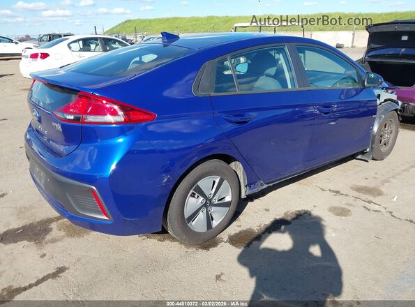 KMHC65LC3LU227481 2020 HYUNDAI IONIQ HYBRID Синий Задняя правая четверть