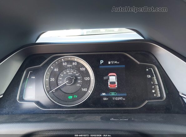 KMHC65LC3LU227481 2020 HYUNDAI IONIQ HYBRID Синий Вид задних сидений