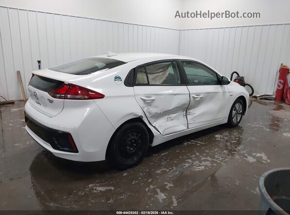 KMHC65LC4HU026633 2017 HYUNDAI IONIQ HYBRID White უკანა მარჯვენა