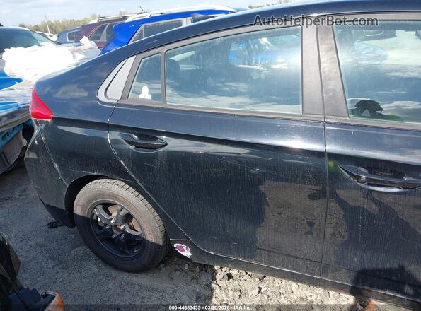 KMHC65LC4JU061498 2018 HYUNDAI IONIQ HYBRID Black Tył prawy